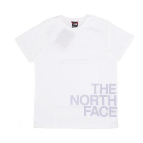 Logo Tee Gardenia White Periwinkle The North Face , White , Dames