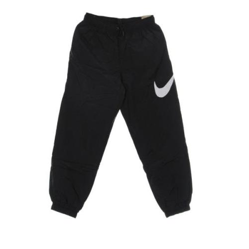 Essentiële Geweven Broek Zwart/Wit Nike , Black , Dames