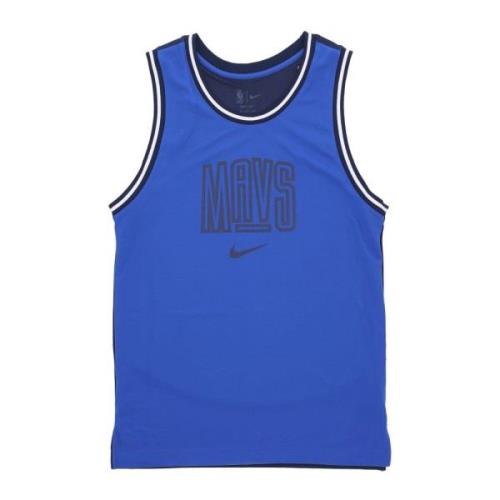 Dallas Mavericks Basketbal Hemd Nike , Blue , Heren