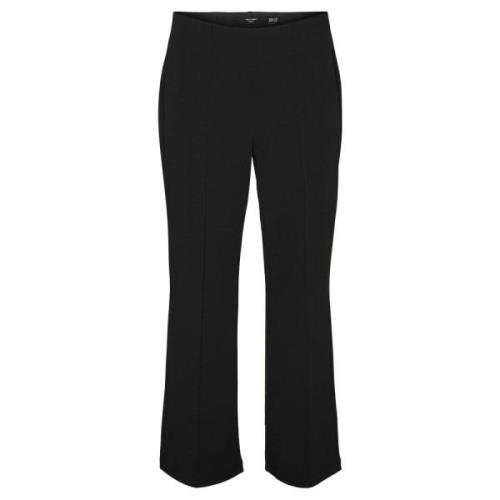 Wijde Pull-On Broek in Zwart Vero Moda , Black , Dames