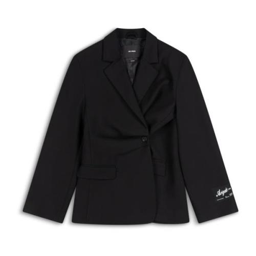 Dahlia Gathered Blazer Axel Arigato , Black , Dames