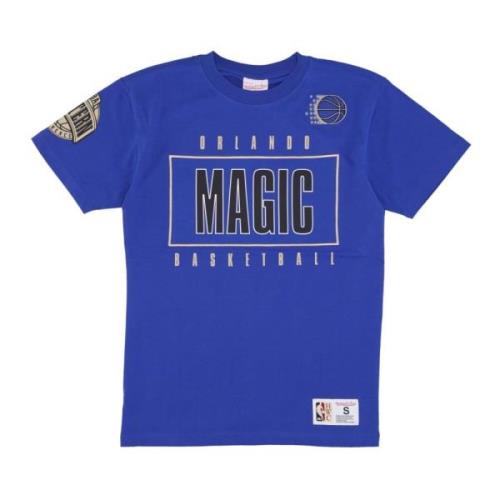 NBA Team OG 2.0 Vintage Tee Mitchell & Ness , Blue , Heren