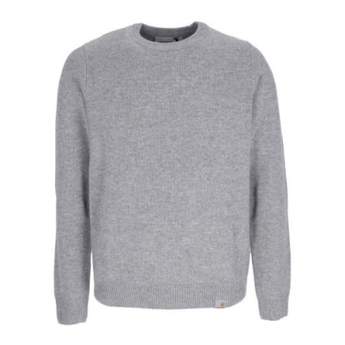 Grijze Heren Trui Lange Mouw Carhartt Wip , Gray , Heren