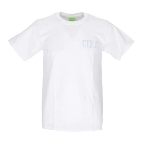 Ice Dice Wit T-shirt Korte Mouw HUF , White , Heren