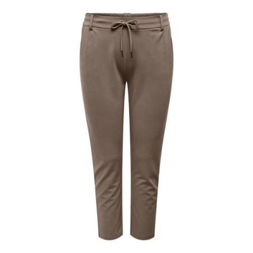 Klassieke Fossil Broek in Bruin Only Carmakoma , Brown , Dames