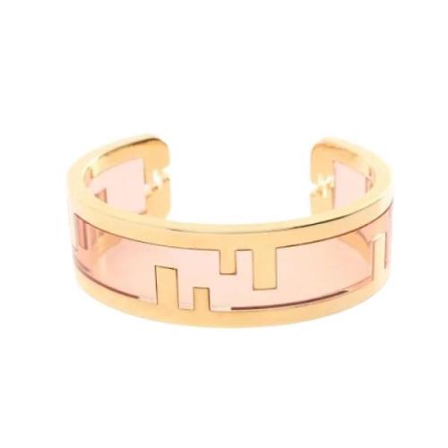 Pre-owned Rose Gold bracelets Fendi Vintage , Yellow , Dames