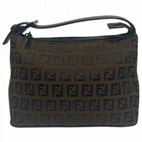 Pre-owned Fabric handbags Fendi Vintage , Black , Dames