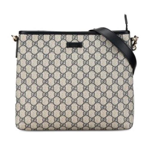 Pre-owned Fabric crossbody-bags Gucci Vintage , Beige , Dames