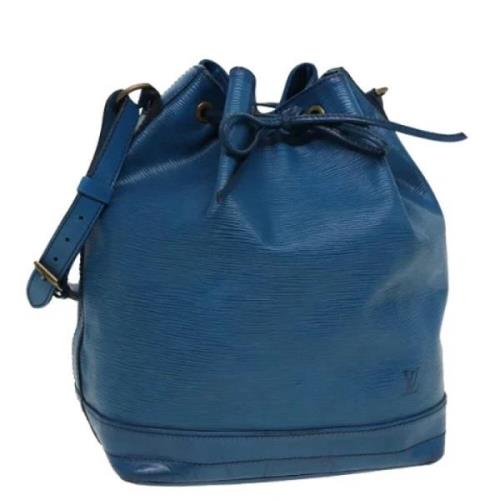 Pre-owned Leather louis-vuitton-bags Louis Vuitton Vintage , Blue , Da...