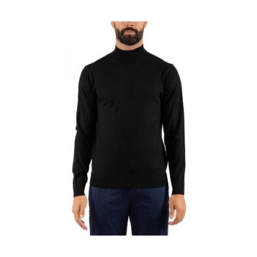 Heren Trui Lupetto Stijl Daniele Fiesoli , Black , Heren