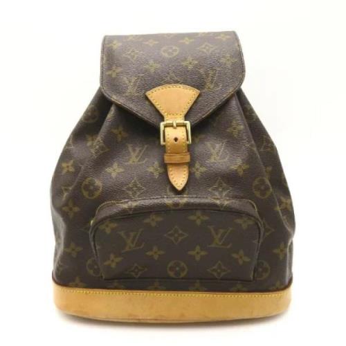 Pre-owned Canvas louis-vuitton-bags Louis Vuitton Vintage , Brown , Da...