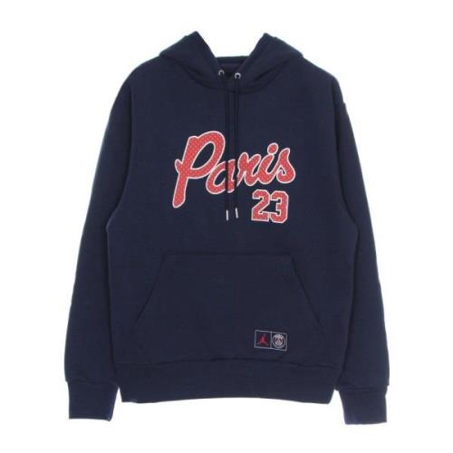 Statement Fleece Hoodie Midnight Navy Jordan , Blue , Heren