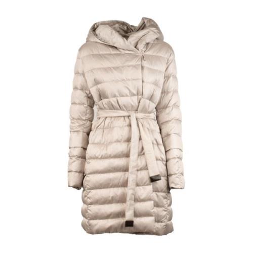 Omkeerbare gewatteerde donsjas Max Mara , Beige , Dames