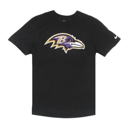 Baltimore Ravens Voetbalteam Logo Tee Nike , Black , Heren