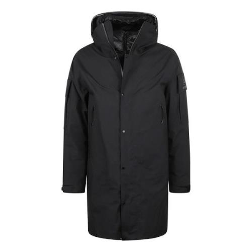 Zwart waterdicht bovenkleding met Gore-Tex® C.p. Company , Black , Her...