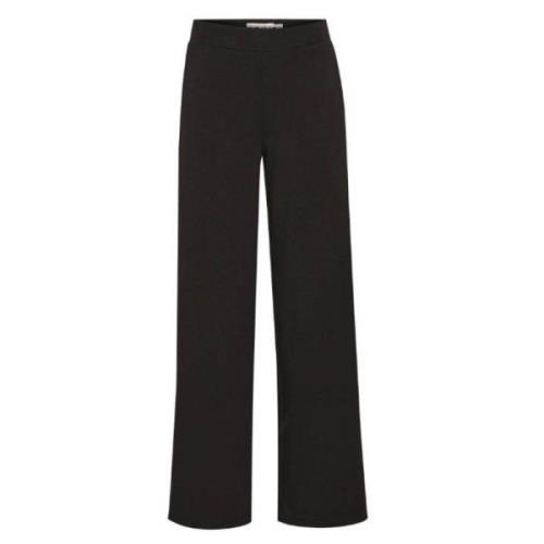 Zwarte Freewear Broek Ichi , Black , Dames