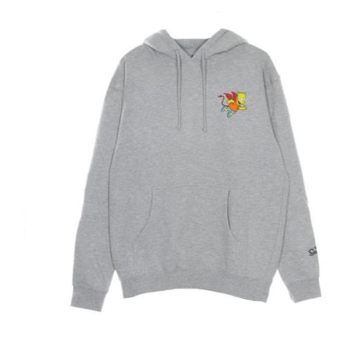 Devil Arc X The Simpsons Hoodie Market , Gray , Heren