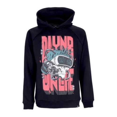 Skull Party Hoodie Zwart Dolly Noire , Black , Heren