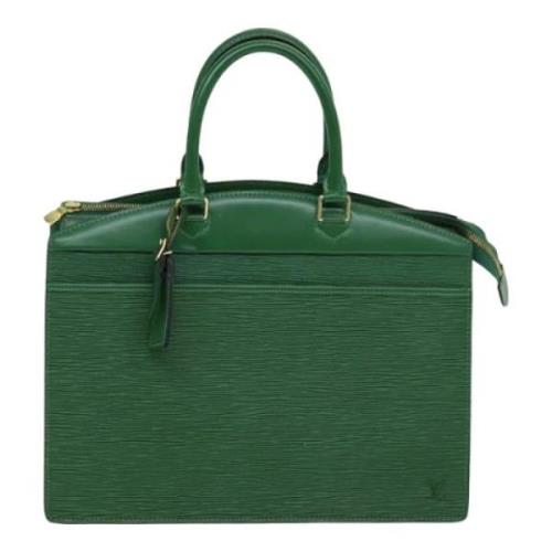 Pre-owned Leather louis-vuitton-bags Louis Vuitton Vintage , Green , D...