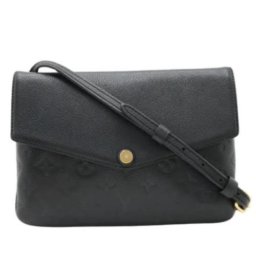 Pre-owned Leather louis-vuitton-bags Louis Vuitton Vintage , Black , D...