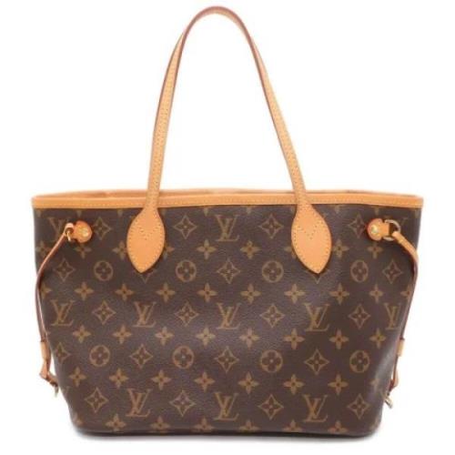 Pre-owned Fabric louis-vuitton-bags Louis Vuitton Vintage , Brown , Da...