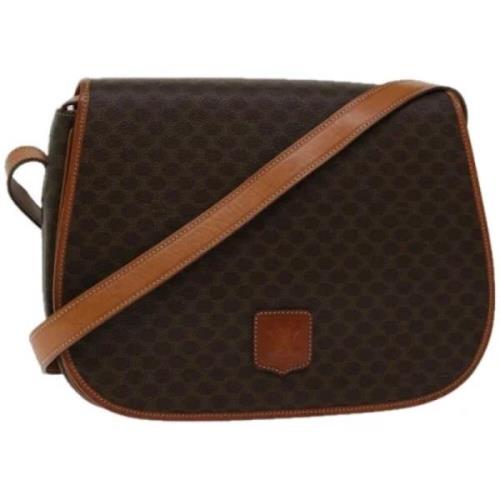 Pre-owned Canvas celine-bags Celine Vintage , Brown , Dames