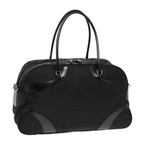 Pre-owned Nylon prada-bags Prada Vintage , Black , Dames