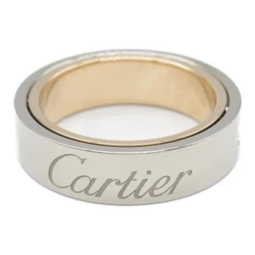 Pre-owned Rose Gold rings Cartier Vintage , Yellow , Dames