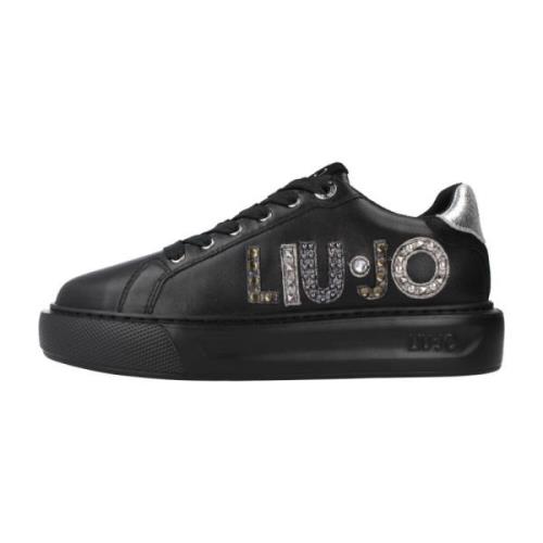 Stijlvolle Sneakers voor Moderne Vrouwen Liu Jo , Black , Dames