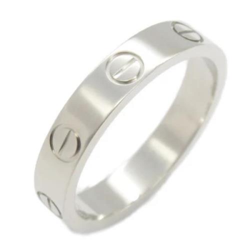 Pre-owned White Gold rings Cartier Vintage , Gray , Dames