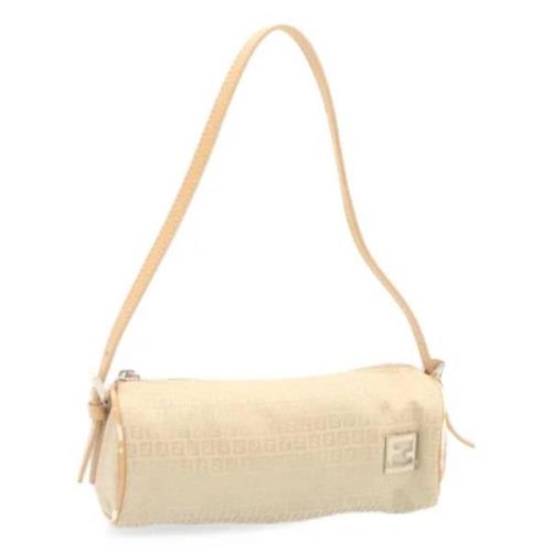 Pre-owned Canvas fendi-bags Fendi Vintage , Beige , Dames