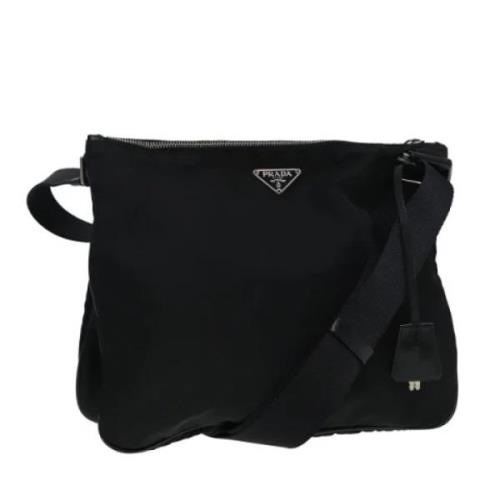 Pre-owned Nylon prada-bags Prada Vintage , Black , Dames