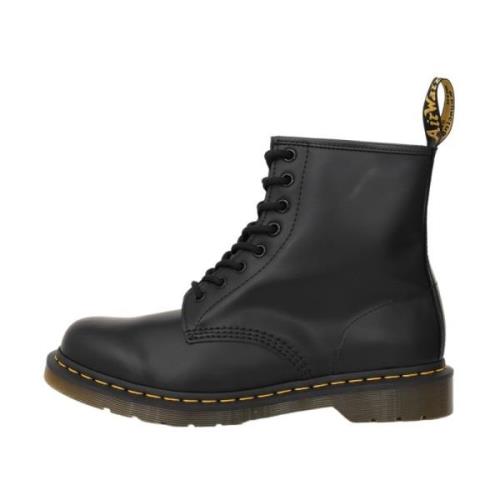 Klassieke Leren Laarzen Dr. Martens , Black , Heren