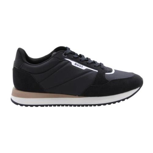 Bosstraat Sneakers voor Mannen Hugo Boss , Black , Heren