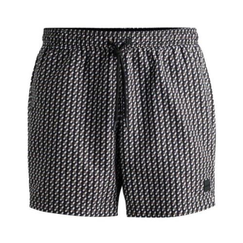 Vibe Zwemshorts in Zwart Hugo Boss , Multicolor , Heren