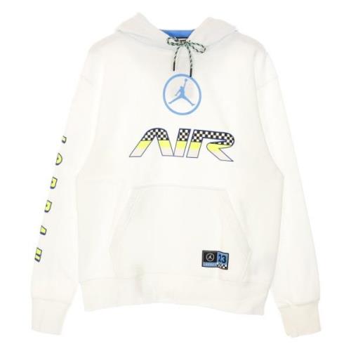 Sport DNA Hybrid Pullover Hoodie Jordan , White , Heren