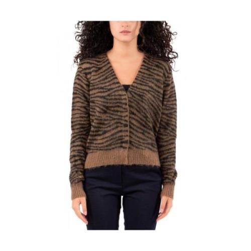 Dames Shirt Stijlvol Ontwerp Max Mara , Brown , Dames