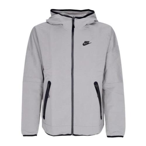 Tech Geweven Windbreaker Hoodie Jas Nike , Gray , Heren