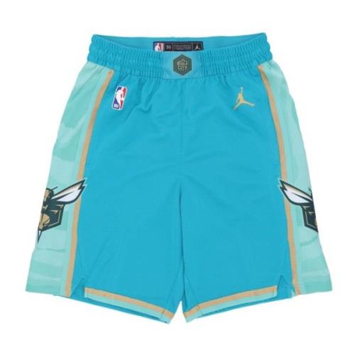 City Edition Basketball Shorts 2023/24 Nike , Blue , Heren