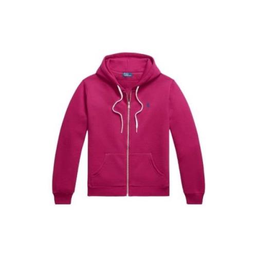 Ritshoodie met katoen-polyester mix Polo Ralph Lauren , Pink , Heren