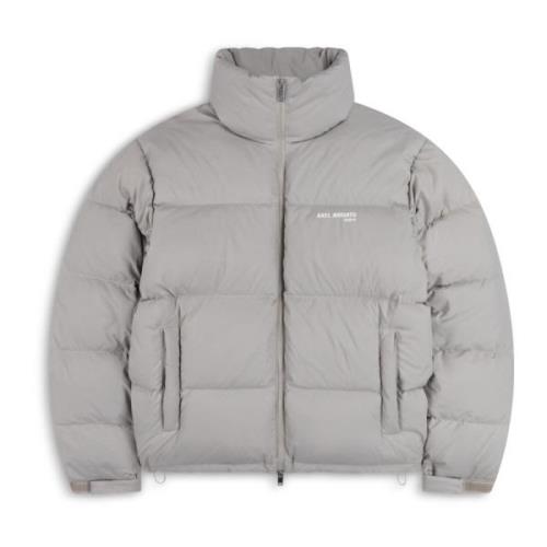 Observer Puffer Jacket Axel Arigato , Gray , Heren