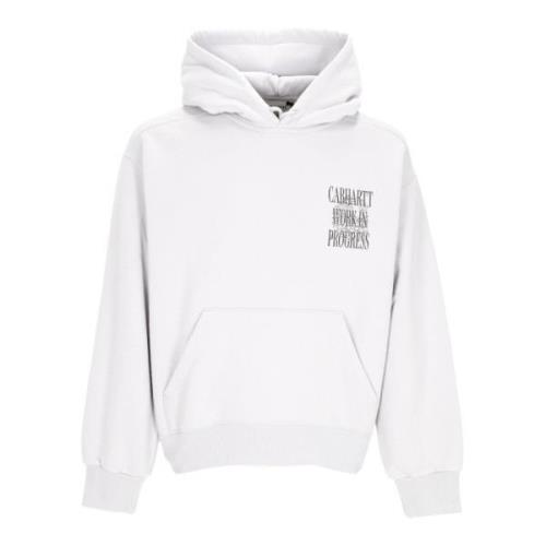 Sonic Silver Hoodie voor Heren Carhartt Wip , White , Heren