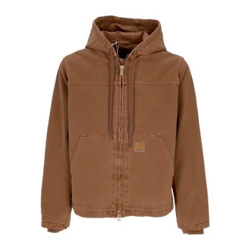 Lichtgewicht katoenen jack met capuchon Carhartt Wip , Brown , Heren