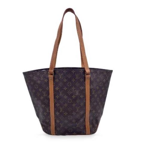 Pre-owned Canvas louis-vuitton-bags Louis Vuitton Vintage , Brown , Da...