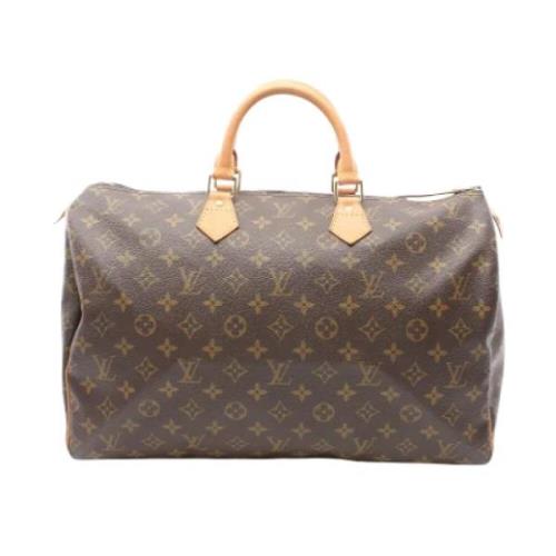 Pre-owned Leather louis-vuitton-bags Louis Vuitton Vintage , Brown , D...