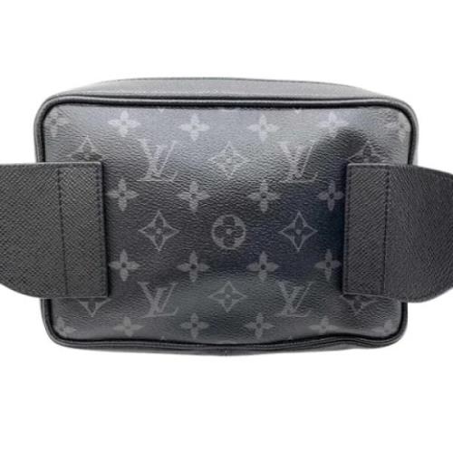 Pre-owned Canvas louis-vuitton-bags Louis Vuitton Vintage , Black , He...