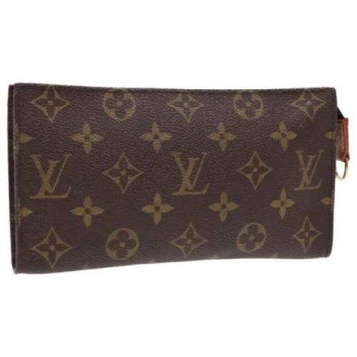 Pre-owned Canvas pouches Louis Vuitton Vintage , Brown , Dames