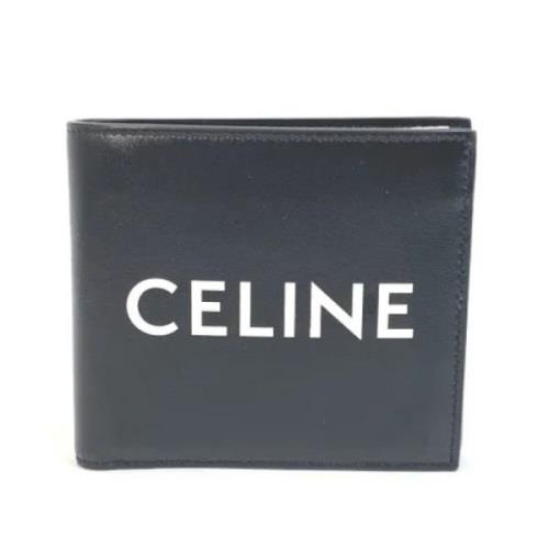 Pre-owned Leather wallets Celine Vintage , Black , Unisex