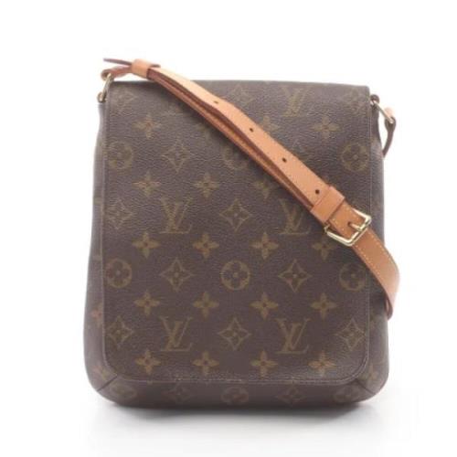 Pre-owned Leather louis-vuitton-bags Louis Vuitton Vintage , Brown , D...