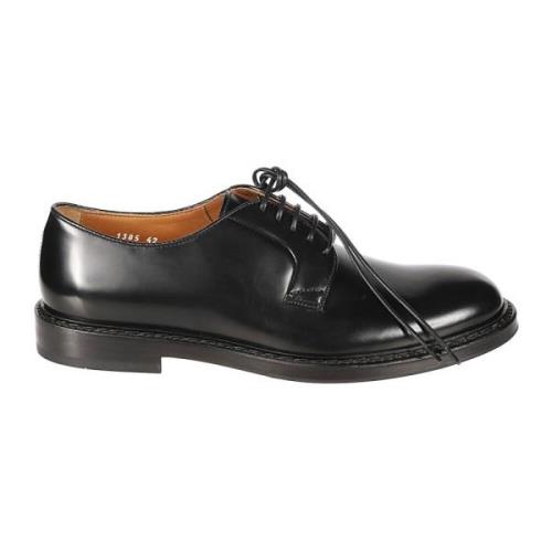 Elegante Horse Derby Schoenen Doucal's , Black , Heren